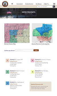 Adams County Elections page thumbnail