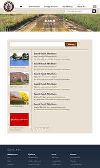 Adams County Search page thumbnail