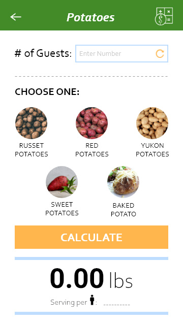 Catered Kitchen potatoes screen