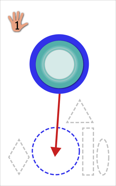 Visual Instructions App plate setting placement screen thumbnail